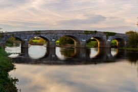Lais Puzzle - Dunrally Bridge, über den Fluss Barrow an der Grenze zwischen Laois und Kildare, Irland - 2.000 Teile