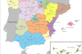 Lais Puzzle - Spanien, Verwaltung, Karte - 2.000 Teile