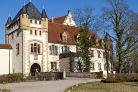 Lais Puzzle - Gesamtansicht der Götzenburg, Deutschland - 2.000 Teile