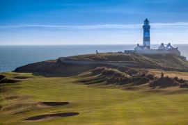 Lais Puzzle - Der Leuchtturm mit Blick auf den alten Head of Kinsale Golfplatz in der Grafschaft Cork, Irland - 2.000 Teile