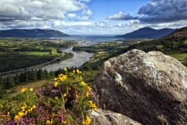 Lais Puzzle - Carlingford lough vom Aussichtspunkt Flagstaff. Grafschaften Armagh, Down und Louth, Irland - 2.000 Teile