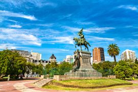 Lais Puzzle - Denkmal für Jose de San Martin auf der Plaza San Martin in La Plata, Argentinien - 2.000 Teile