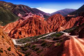 Lais Puzzle - Panoramablick auf den Paseo de los Colorados Argentina - 2.000 Teile
