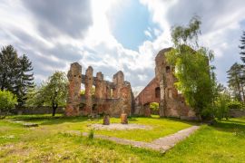 Lais Puzzle - Burgruine Haibach in Niederbayern | Ruine Haibach | Bayerischer Wald - 2.000 Teile