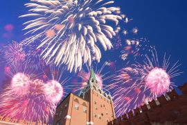 Lais Puzzle - Feuerwerk über Moskau - 2.000 Teile