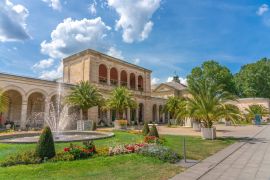 Lais Puzzle - Arkadenbau und Kurgarten in Bad Kissingen, Bayern, Deutschland - 2.000 Teile