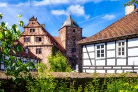Lais Puzzle - Blick auf die Hinterburg im Schloss Schlitz, Schlitz, Hessen, Deutschland - 2.000 Teile