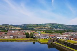 Lais Puzzle - Stadt Caerphilly, Wales - 2.000 Teile