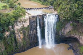 Lais Puzzle - Salto Barão do Rio Branco - Prudentópolis. Ein großer Wasserfall inmitten der Natur. Paraná - Brasilien - 2.000 Teile