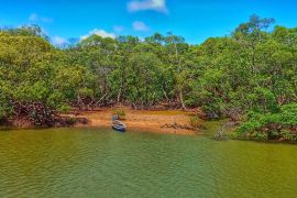 Lais Puzzle - Mangrove, Boot - Delta do Parnaíba - Piauí, Brasilien - 2.000 Teile