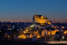 Lais Puzzle - Burg Wolfsegg Bayern zur blauen Stunde - 2.000 Teile