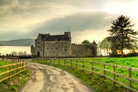 Lais Puzzle - Straße zum Parkes Castle in der Grafschaft Leitrim, Irland - 2.000 Teile