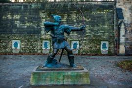 Lais Puzzle - Robin Hood-Statue, Nottingham, Nottinghamshire, England - 2.000 Teile