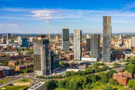 Lais Puzzle - Luftaufnahme von Manchester, England - 2.000 Teile