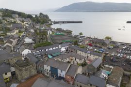 Lais Puzzle - Panoramaluftaufnahme der Stadt Carlingford. Co. Louth, Irland - 2.000 Teile