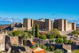 Lais Puzzle - Trujillo Schloss. Ehemaliger arabischer Alcazaba. Extremadura, Spanien - 2.000 Teile