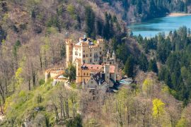 Lais Puzzle - Ansicht des Schlosses in Füssen, Bundesland Bayern, Deutschland - 2.000 Teile