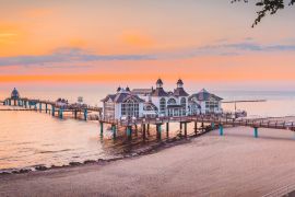 Lais Puzzle - Sellin Pier bei Sonnenaufgang, Ostsee, Deutschland - 2.000 Teile