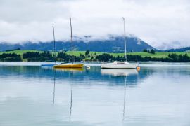 Lais Puzzle - Blick auf den Forggensee in Füssen, Bayern, Deutschland - 2.000 Teile