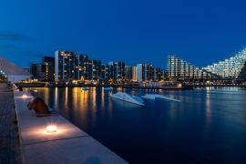 Lais Puzzle - Aarhus bei Nacht, Dänemark - 2.000 Teile