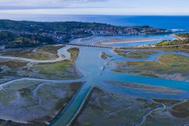 Lais Puzzle - Oyambre Naturpark, San Vicente de la Barquera, Kantabrisches Meer, Kantabrien, Spanien - 2.000 Teile