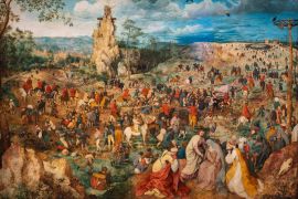 Lais Puzzle - Pieter Bruegel d.Ä. -  "Die Prozession nach Golgatha" (1564) - 2.000 Teile
