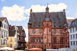 Lais Puzzle - Rathaus, Markt, Marburg an der Lahn, Hessen, Deutschland - 2.000 Teile