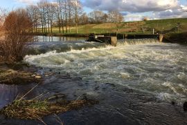 Lais Puzzle - Hochwasser an der Ruhr in Fröndenberg - 2.000 Teile