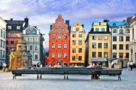 Lais Puzzle - Die Altstadt von Stockholm - eine beliebte Touristenattraktion. Schweden - 2.000 Teile