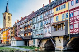 Lais Puzzle - Blick Ansicht der Krämerbrücke Erfurt - 2.000 Teile