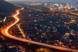 Lais Puzzle - Port Talbot in der Nacht - 2.000 Teile