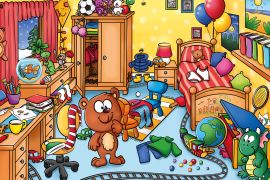 Lais Puzzle - Kinderzimmer mit vielen Gegenständen - Wimmelbild - 2.000 Teile