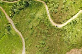 Lais Puzzle - Luftaufnahme einer Landstraße in Costa Rica - 2.000 Teile
