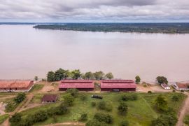 Lais Puzzle - Madeira-Fluss, Straßen im Stadtzentrum von Porto Velho, Brasilien - 2.000 Teile