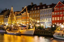 Lais Puzzle - Nyhavn, Kopenhagen in weihnachtlicher Illumination - 2.000 Teile