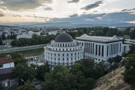 Lais Puzzle - Panorama von der Festung Skopje nach Nordosten. Skopje, Nordmazedonien. - 2.000 Teile