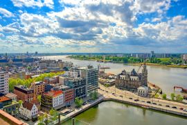 Lais Puzzle - Eine Luftaufnahme des Hafens und der Docks in Antwerpen, Belgien - 2.000 Teile