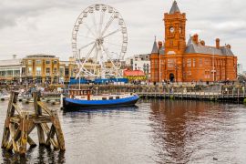 Lais Puzzle - Wales UK, Cardiff Docks, wiederaufgebaute Tiger Bay - 2.000 Teile