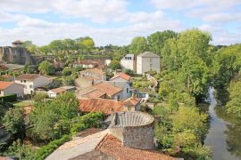 Lais Puzzle - Ziegeldächer von Parthenay vom Schloss aus, Frankreich - 2.000 Teile