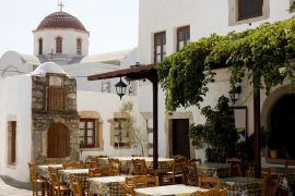 Lais Puzzle - Chora von Patmos, charakteristische Taverne - Griechenland - 2.000 Teile