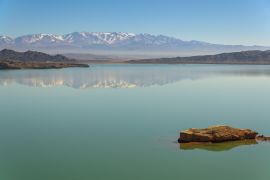Lais Puzzle - Blick auf den See Cuesta del Viento, San Juan, Argentinien. - 2.000 Teile