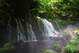 Lais Puzzle - Mototaki Wasserfälle, Nikaho, Akita, Japan - 2.000 Teile