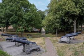 Lais Puzzle - Festung Bourtange-Kanonenstellung auf einer der Bastionen - 2.000 Teile