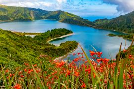 Lais Puzzle - Lagoa do Fogo auf der Insel São Miguel, Azoren - 2.000 Teile