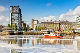 Lais Puzzle - Das Zollhaus und der Fluss Lagan in Belfast, Nordirland - 2.000 Teile