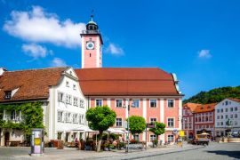 Lais Puzzle - Kirche und Marktplatz in Eichstaett, Bayern, Deutschland - 2.000 Teile