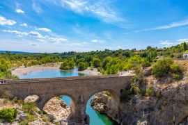 Lais Puzzle - Pont du Diable (Teufelsbrücke), in der Nähe von St Guilhem du Desert, Frankreich - 2.000 Teile
