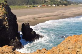 Lais Puzzle - Schöner großer Strand in Cobquecura, Chile - 2.000 Teile