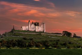 Lais Puzzle - Rock of Cashel, Tipperary bei Sonnenuntergang, Irland - 2.000 Teile