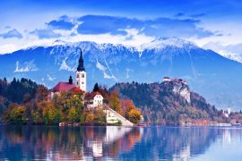 Lais Puzzle - Bled mit See, Insel, Slowenien, Europa - 2.000 Teile